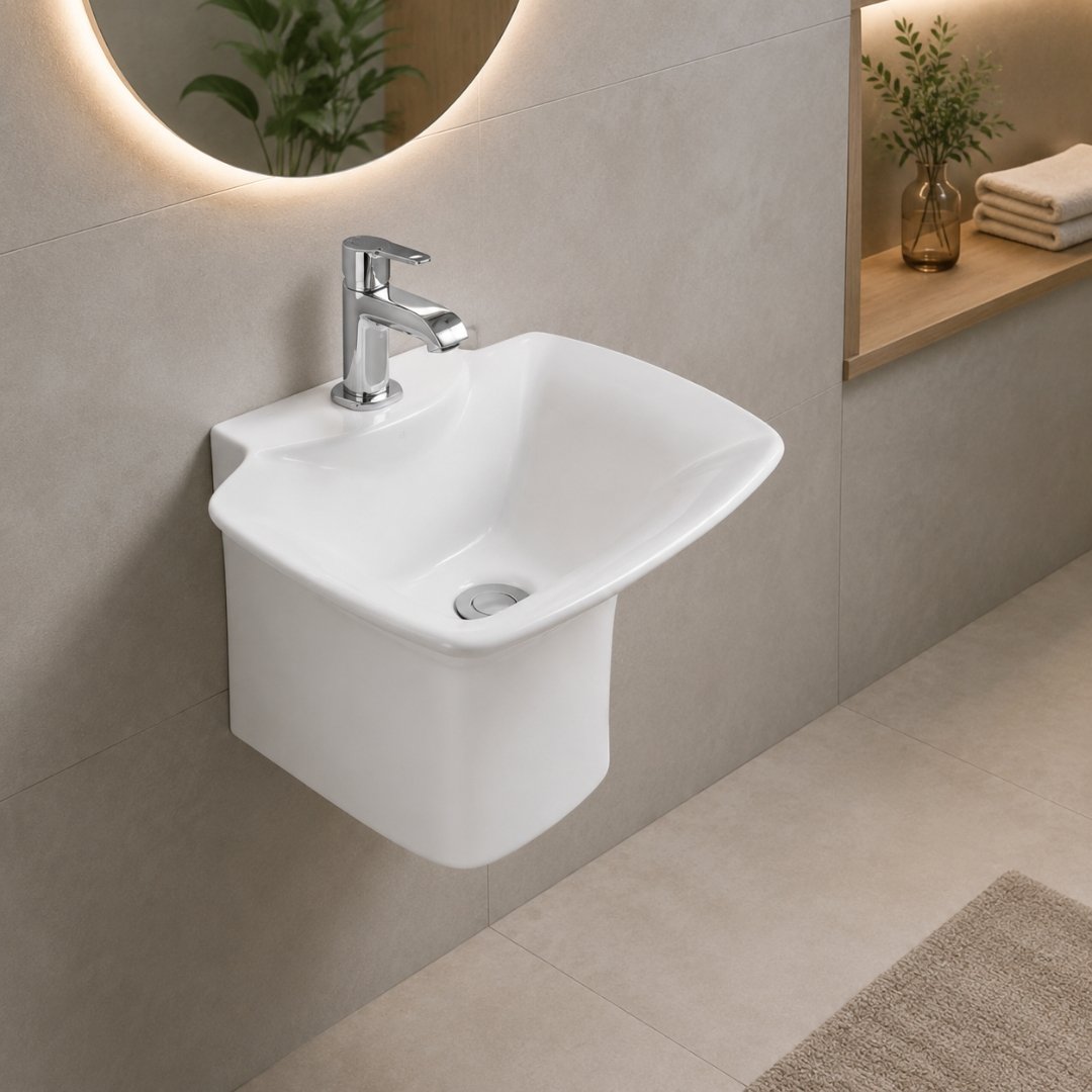ROME One Piece Basin Wash Basin - My Home Studio